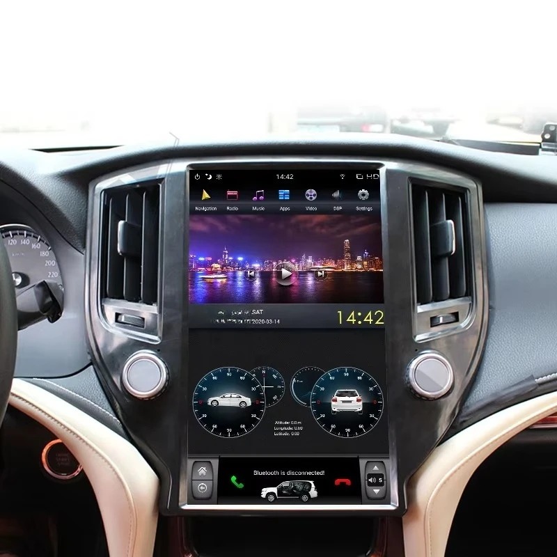 RoadNavi Style Android 11 Car Radio for Crown 2015-2018 Car Multimedia Player Wireless Carplay 4G